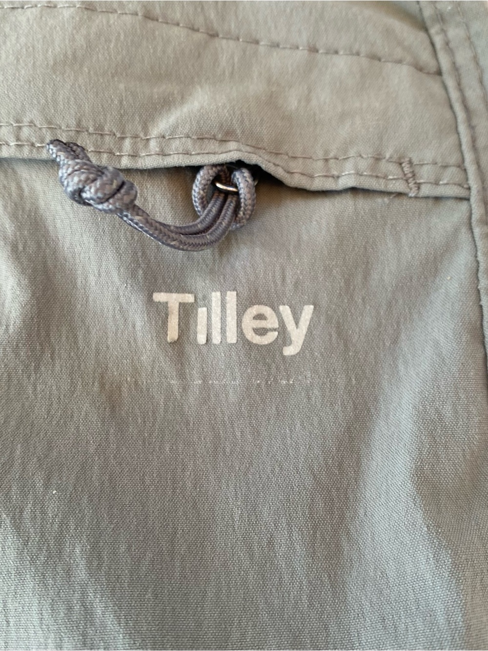 Tilley Men’s Hiking Cargo Pants 30x32 Olive Quick Dry Stretch Travel - Picture 3 of 8